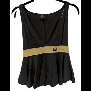 Diesel extra small tie back top